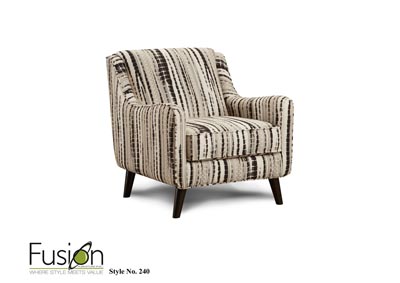 Image for Handwoven Stone Shibori Peppercorn Accent Chair
