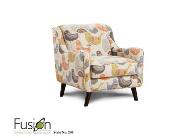 Image for Wexler Willow Tweety Metallic Accent Chair