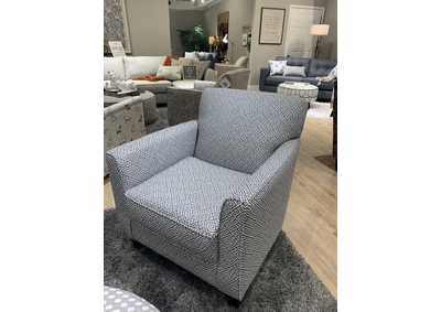 Image for Truth Or Dare Salt (Revolution) Hippocrates Denim Accent Chair