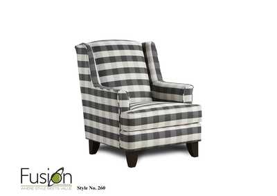 Image for Popstitch Shell (Livesmart) Brock Charcoal Accent Chair