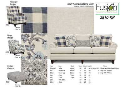 Image for Catalina Linen Catalina Linen Sofa
