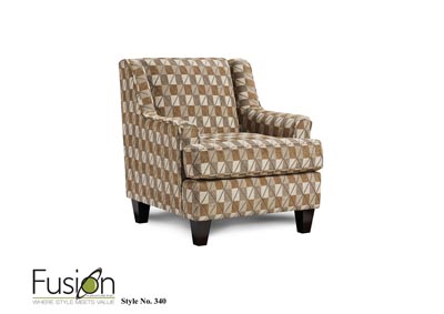 Image for Vogue Mineral Weston Khaki Accent Chair