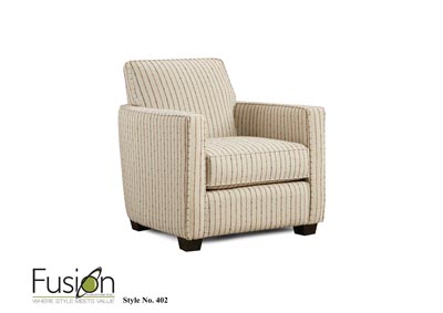 Image for Longevity Muslin Woodway Autumn Accent Chair