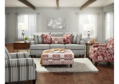 Image for Memory Charcoal Squaredance Cherry Accent Chair