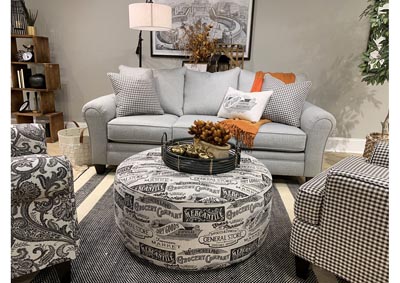Image for Max Gray (Revolution) General Store Granite Cocktail Ottoman