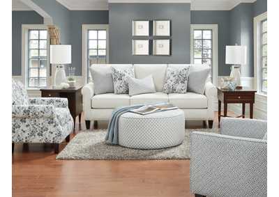 Image for Truth Or Dare Salt (Revolution) Mezzanine Denim Cocktail Ottoman