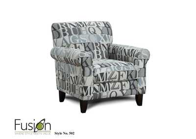 Image for Macarena Cadet (Revolution) Anecdote Blue Accent Chair