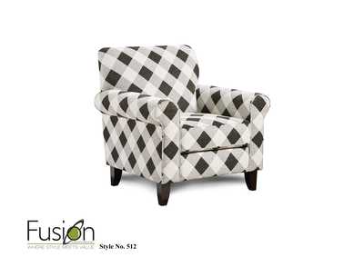 Image for Shadowfax Dove (Revolution) Castle Rock Iron Accent Chair