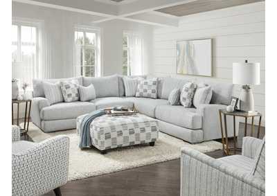 Image for 51-00KpEnticePaver Microchip Denim Cocktail Ottoman