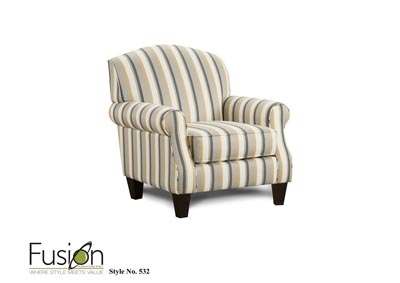 Image for Intention Taupe (Revolution) Flagship Cornsilk Accent Chair