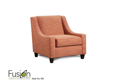 Image for Mathis Sand Bravo Tex Persimmon Accent Chair