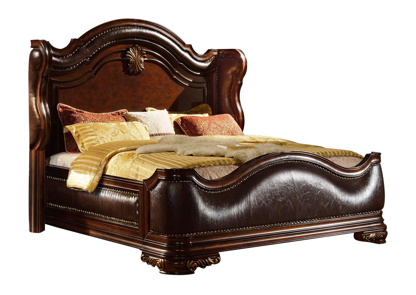 Queen Bed,Galaxy Home Furniture