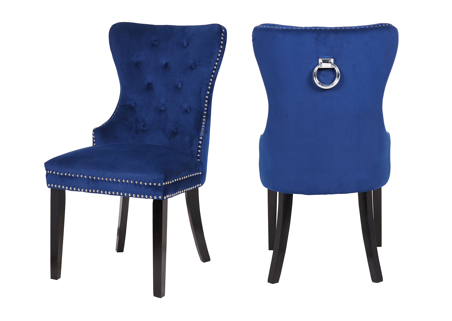 Erica Blue Accent chairs / dining chairs,Galaxy Home Furniture