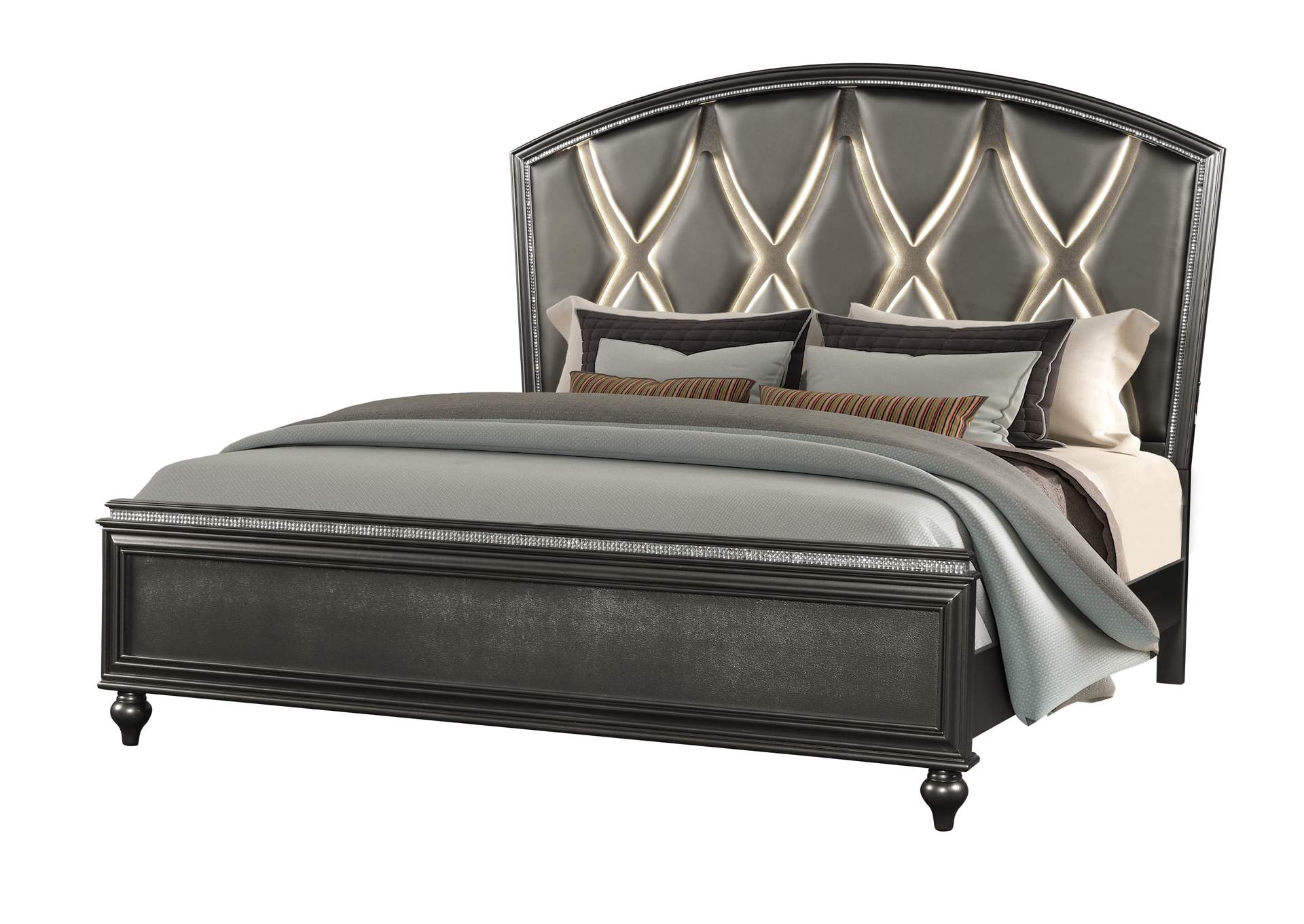 Queen Bed,Galaxy Home Furniture