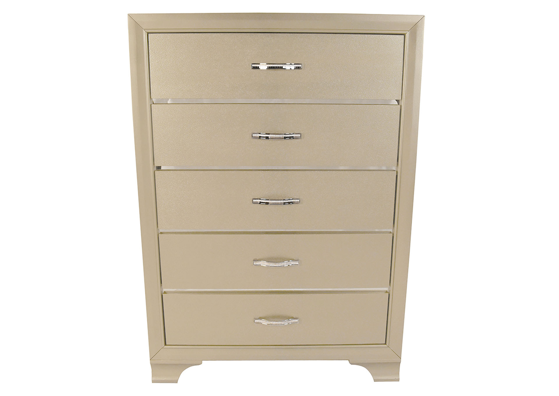 Logan Champagne Chest,Galaxy Home Furniture