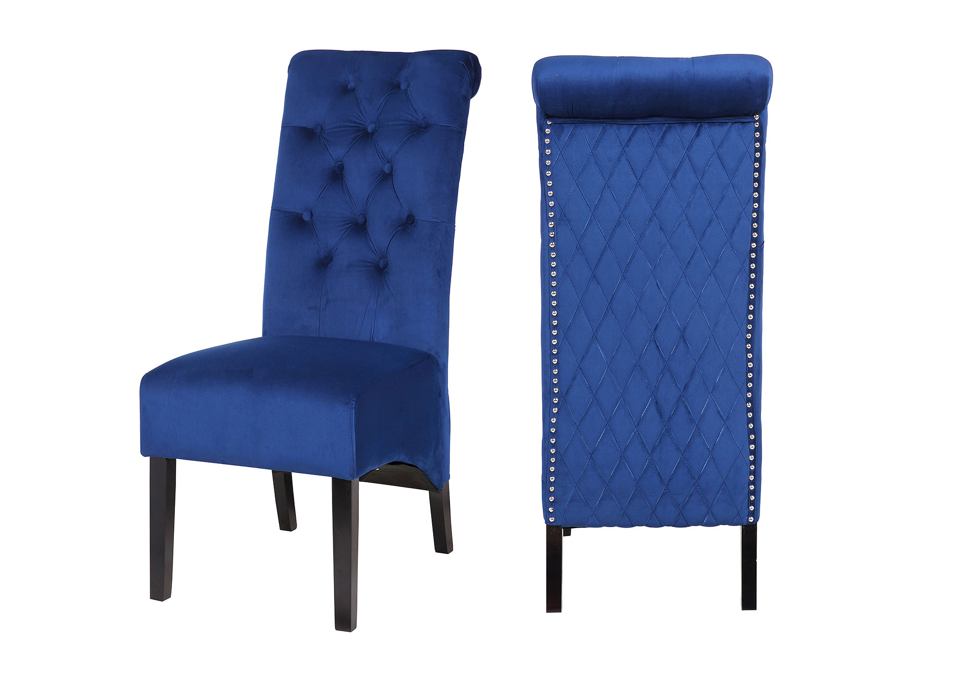 Lucy Blue Accent chairs / dining chairs,Galaxy Home Furniture