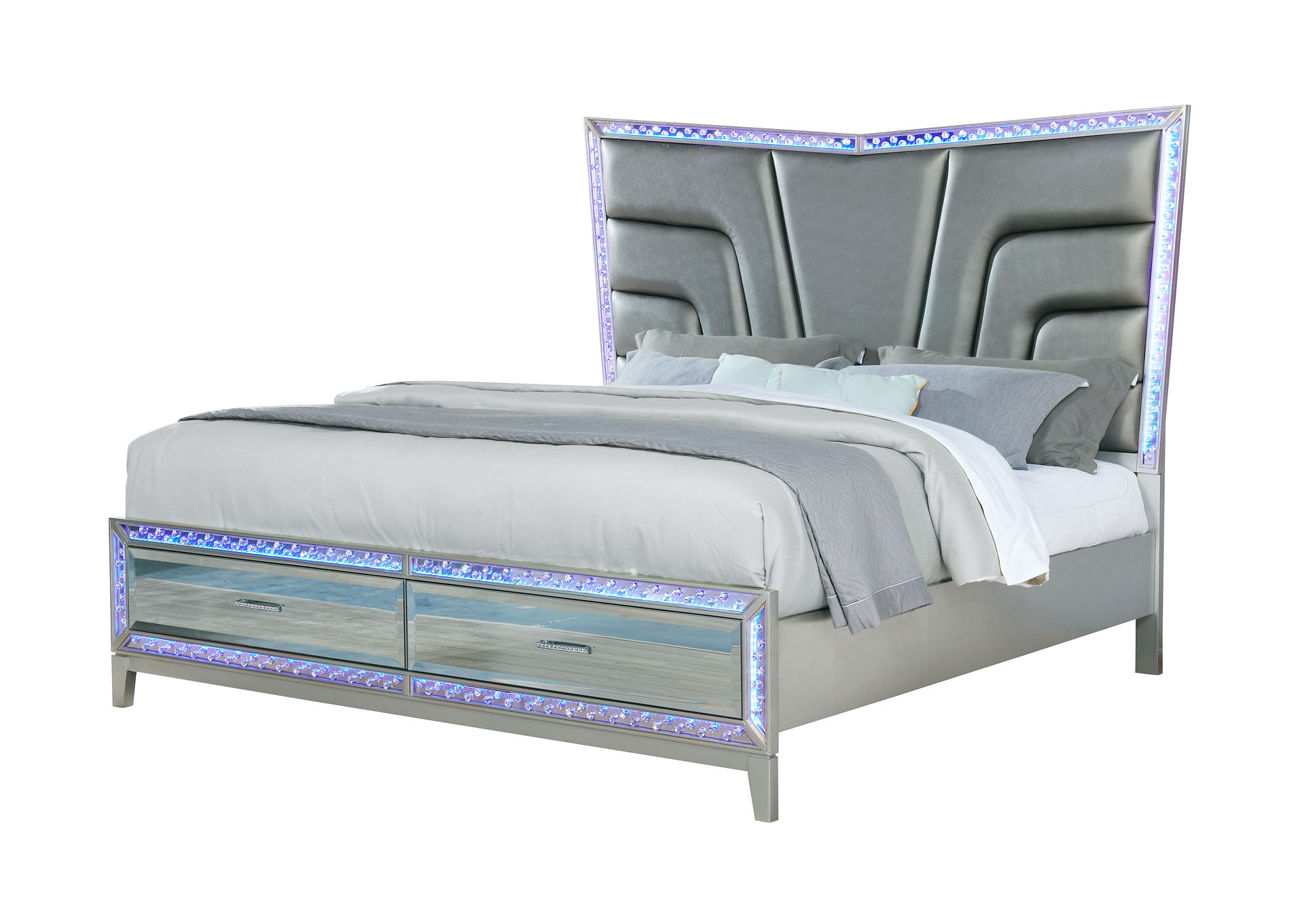 Queen Bed,Galaxy Home Furniture