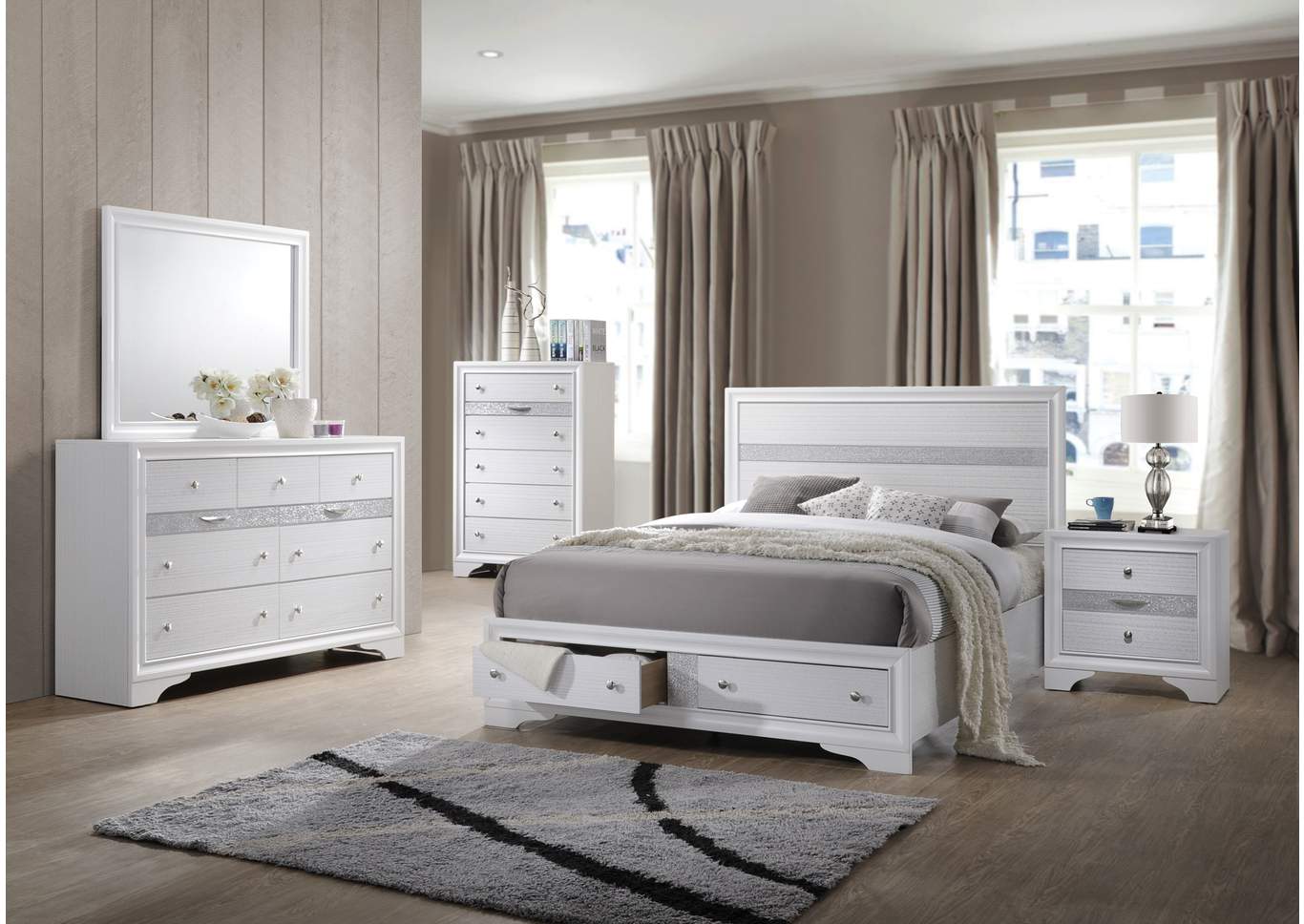 King Bed,Galaxy Home Furniture