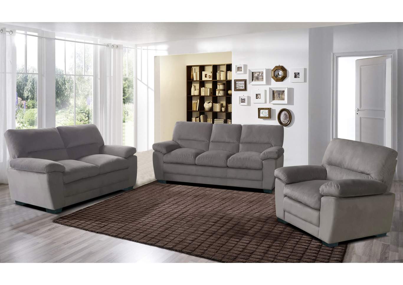 Sofa + Loveseat,Galaxy Home Furniture