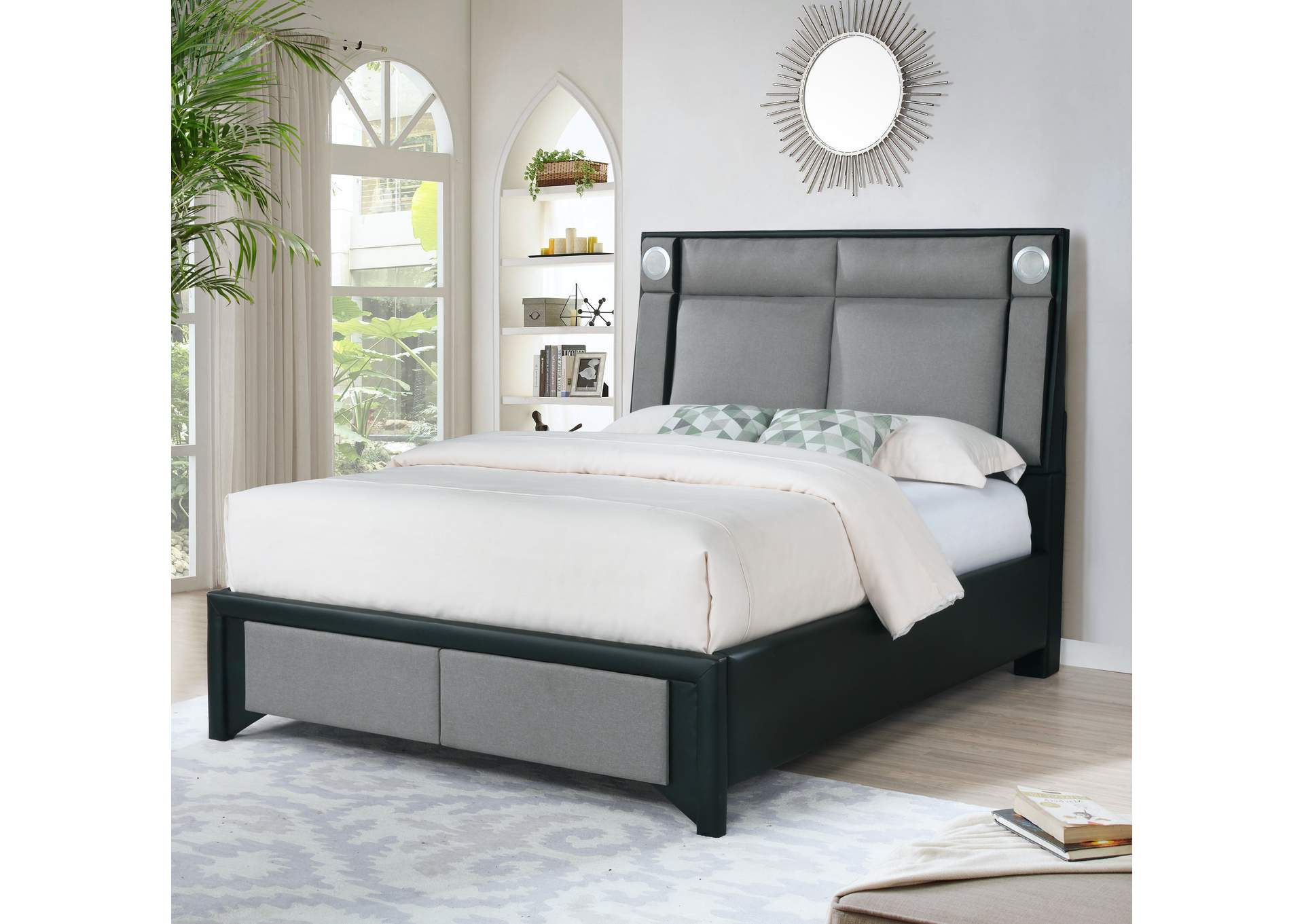 Melody Full Bed,Galaxy Home Furniture