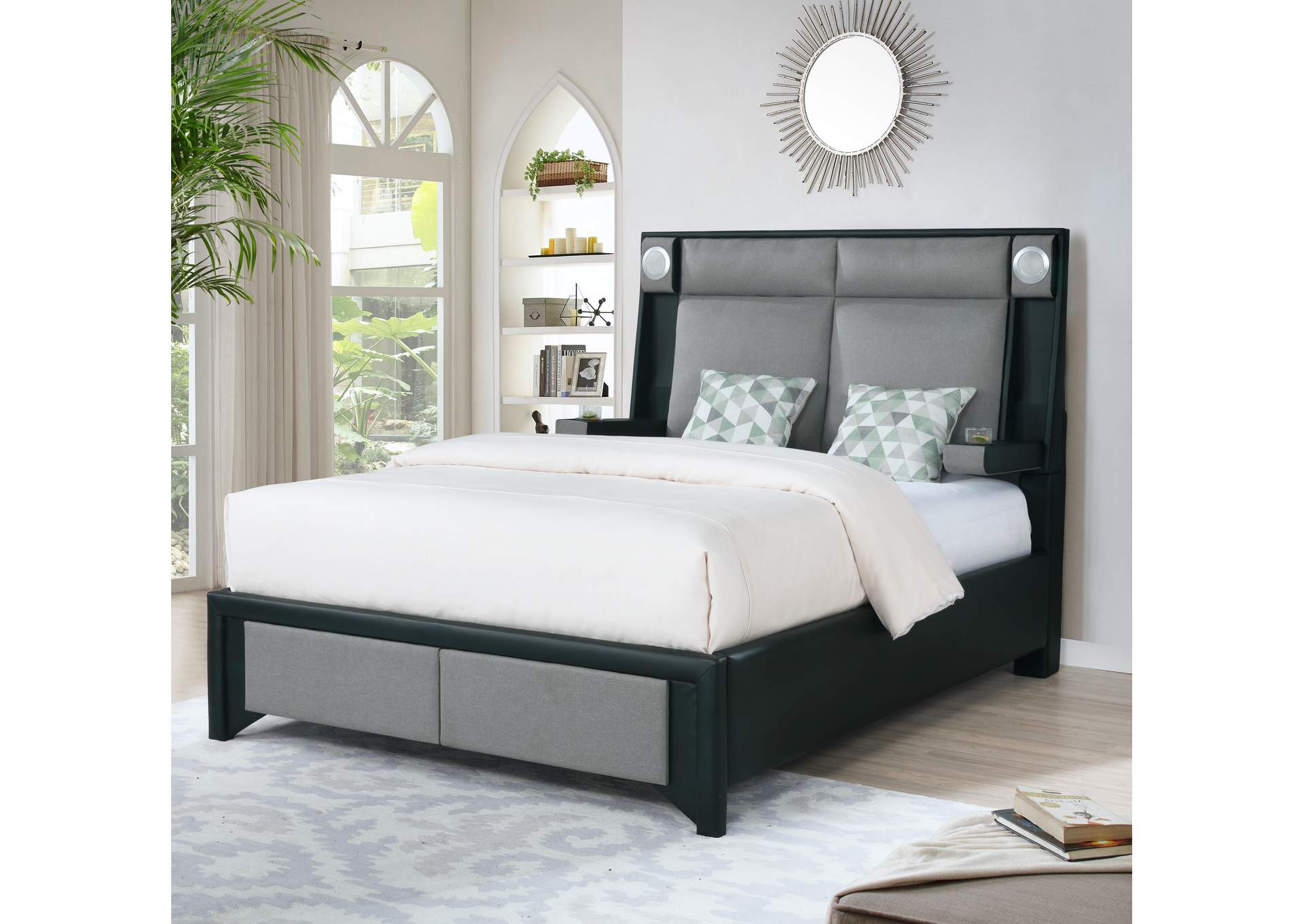 Melody King Bed,Galaxy Home Furniture