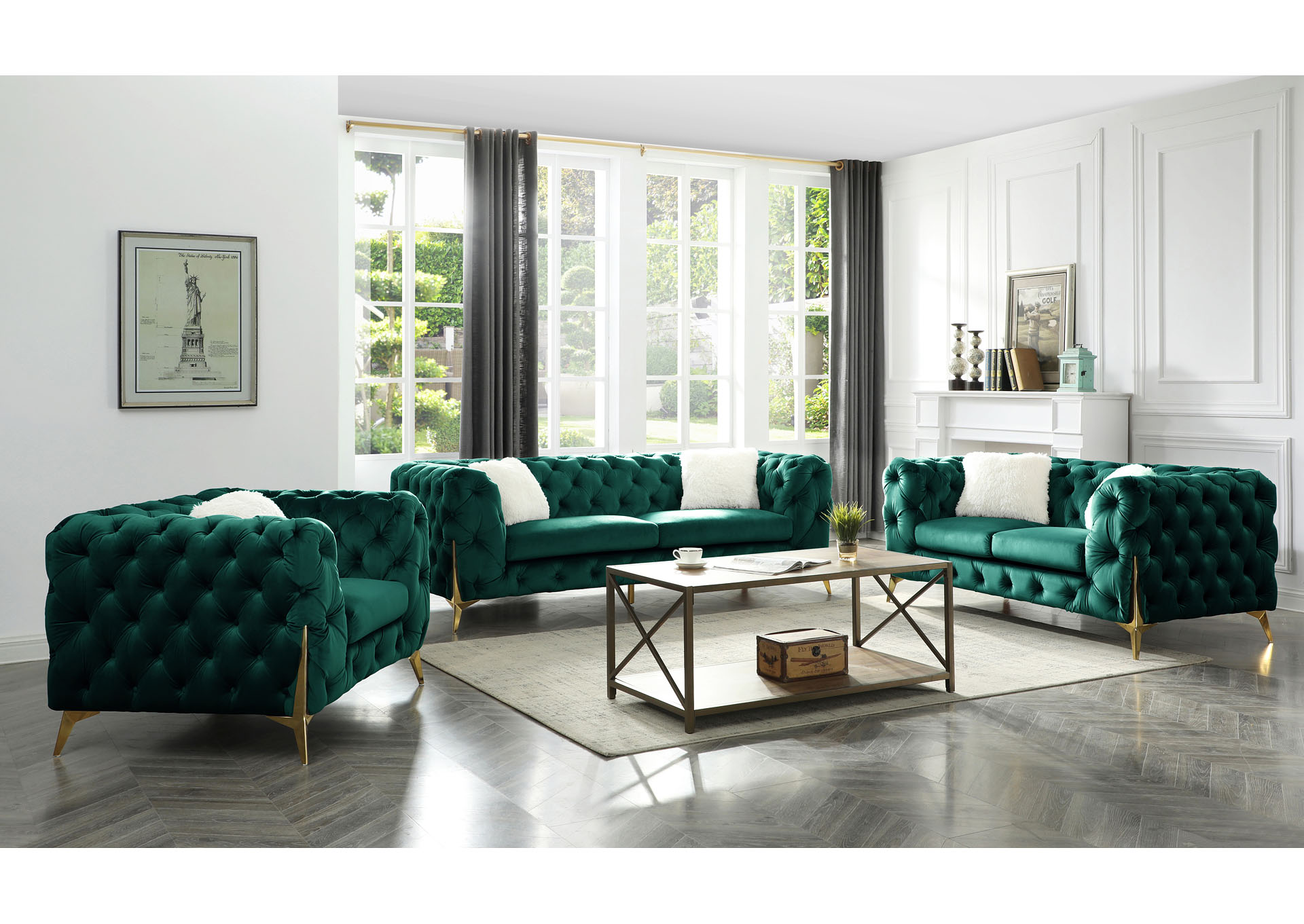 Sofa + Loveseat,Galaxy Home Furniture