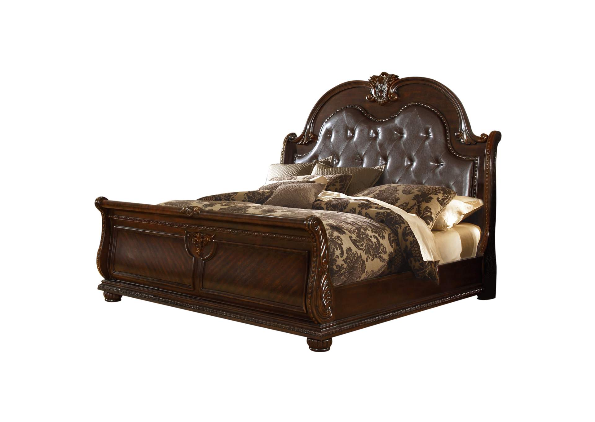 Queen Bed,Galaxy Home Furniture