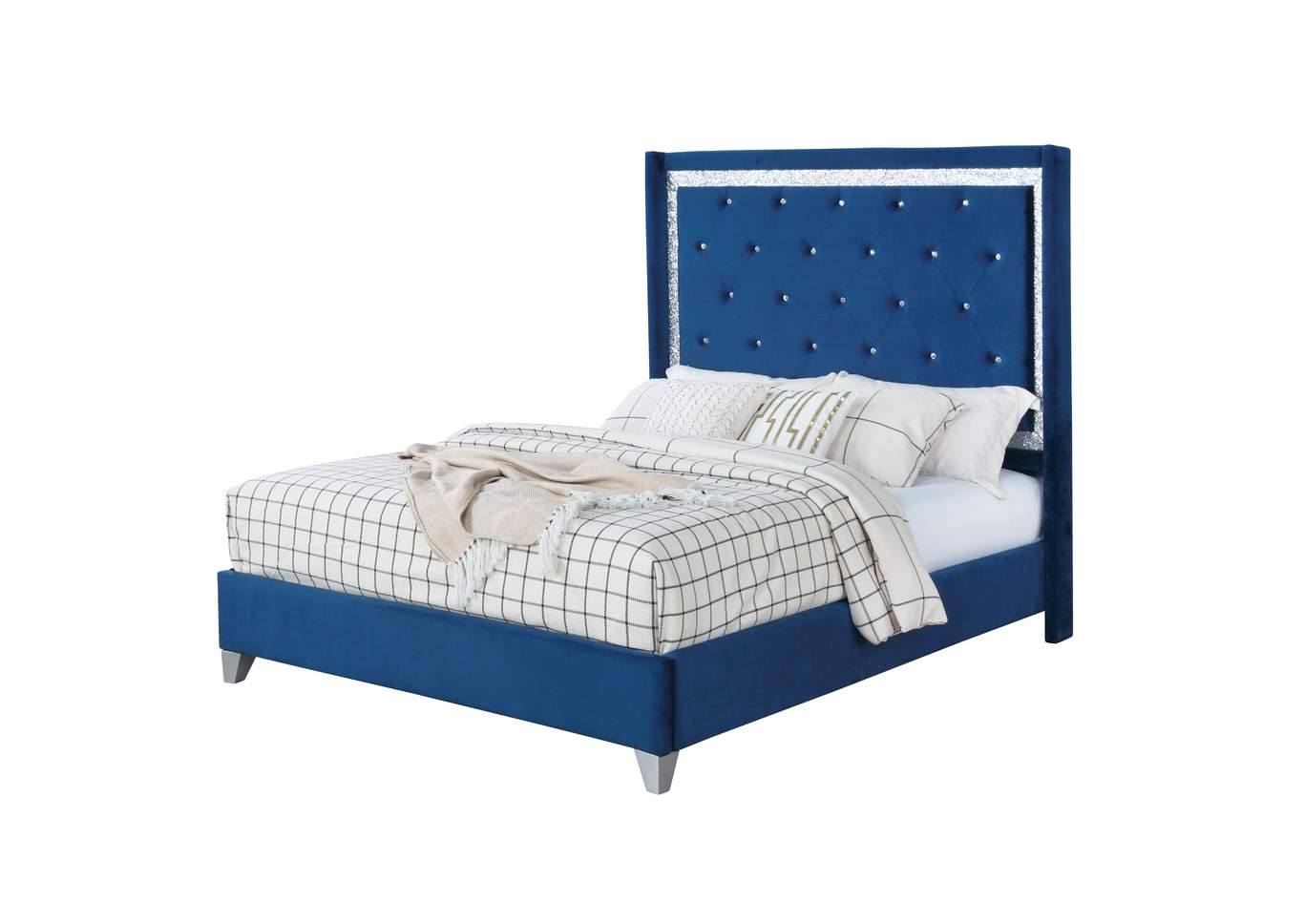 Queen Upholstered Bed,Galaxy Home Furniture