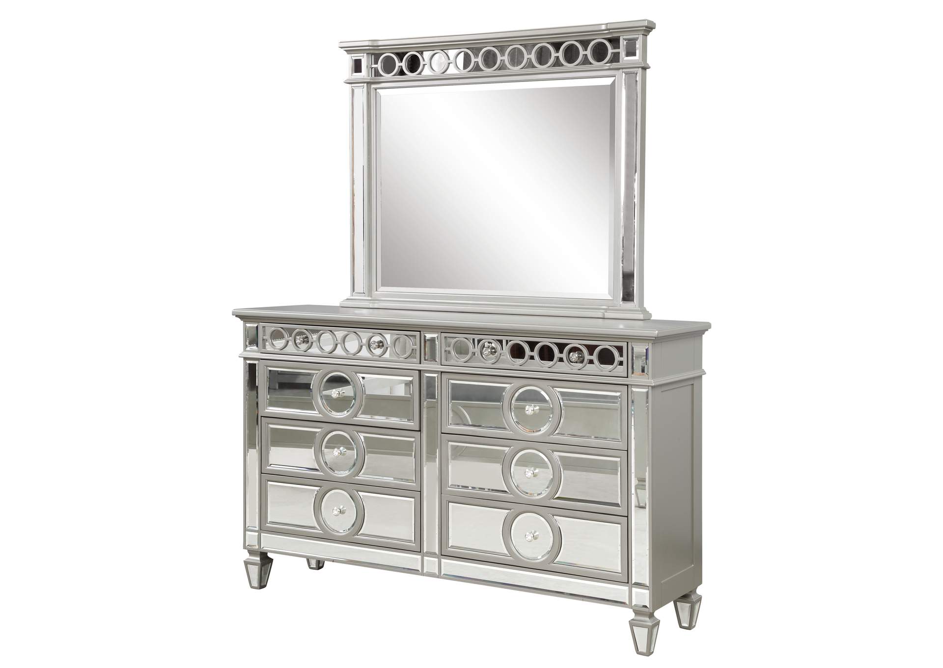 Symphony Silver Dresser,Galaxy Home Furniture