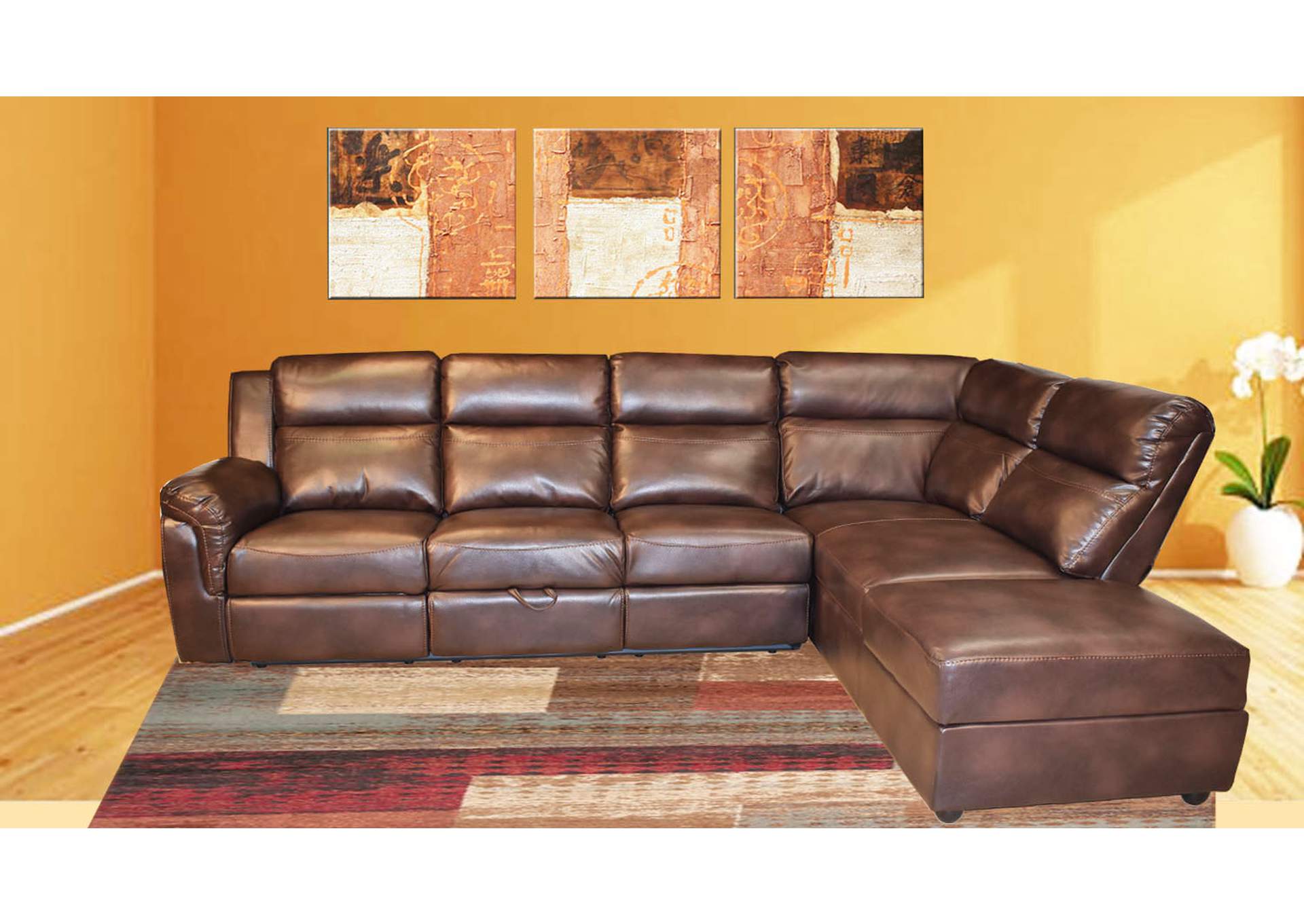 Sectional,Galaxy Home Furniture