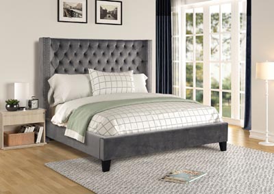 Allen Gray Queen Bed