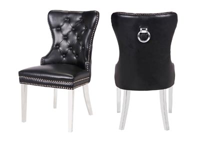 Image for Erica Black Accent chairs / dining chairs