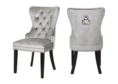 Image for Erica Light Gray Accent chairs / dining chairs