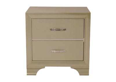 Image for Logan Champagne Nightstand