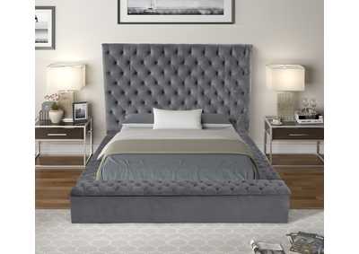 Image for Nora Gray Full Upholstered Bed