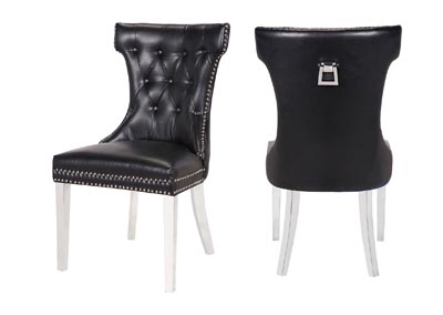 Image for Rita Black Accent chairs / dining chairs