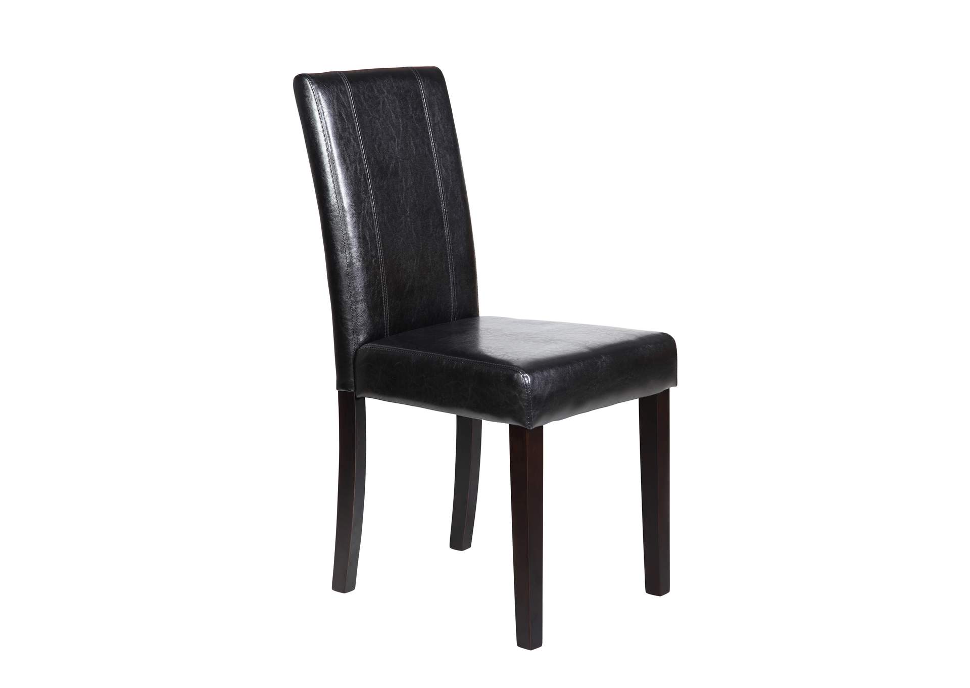 3210 Black Parson Chair 2 In 1 Box,Global Trading
