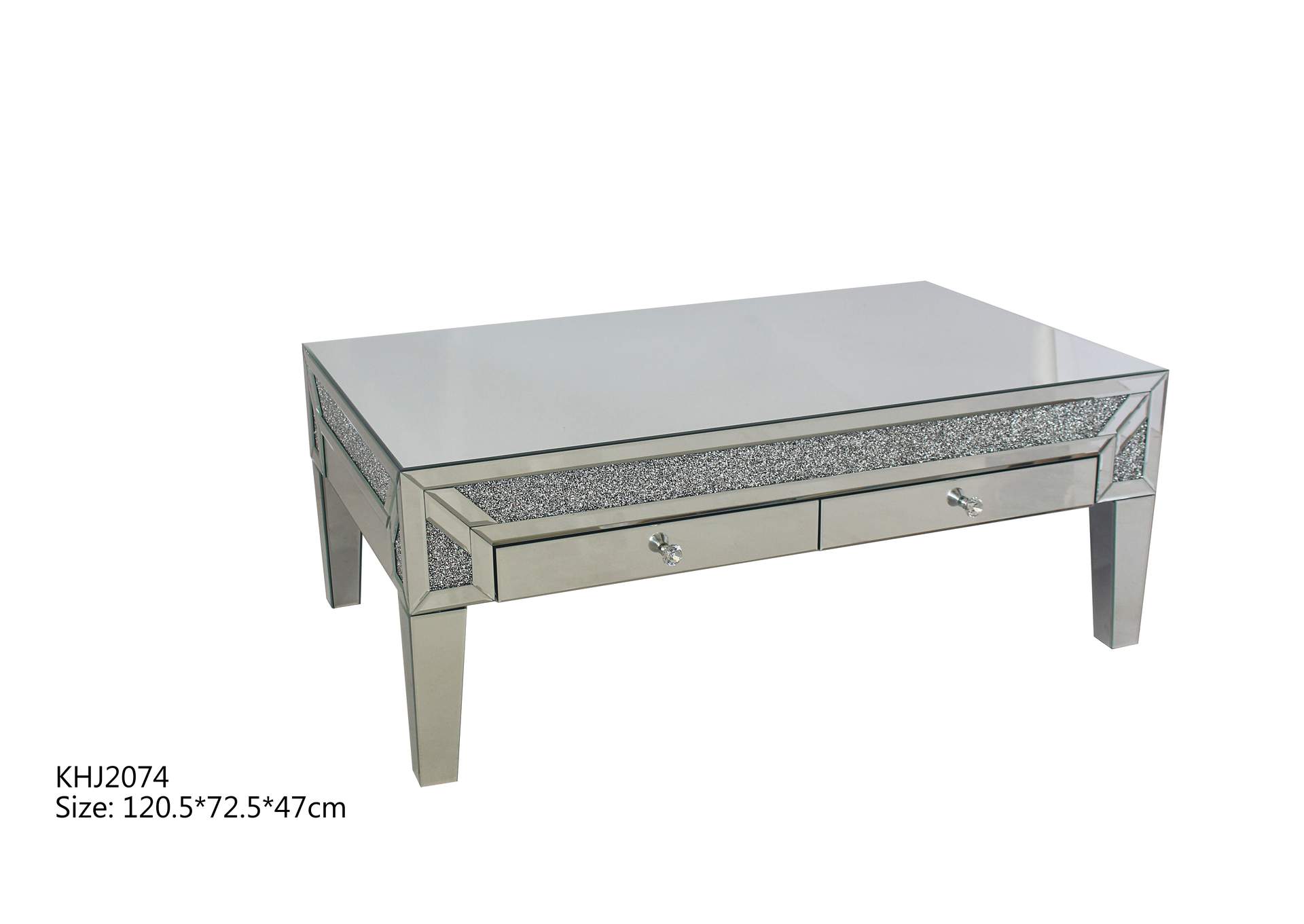 3310C Crystal Coffee Table,Global Trading