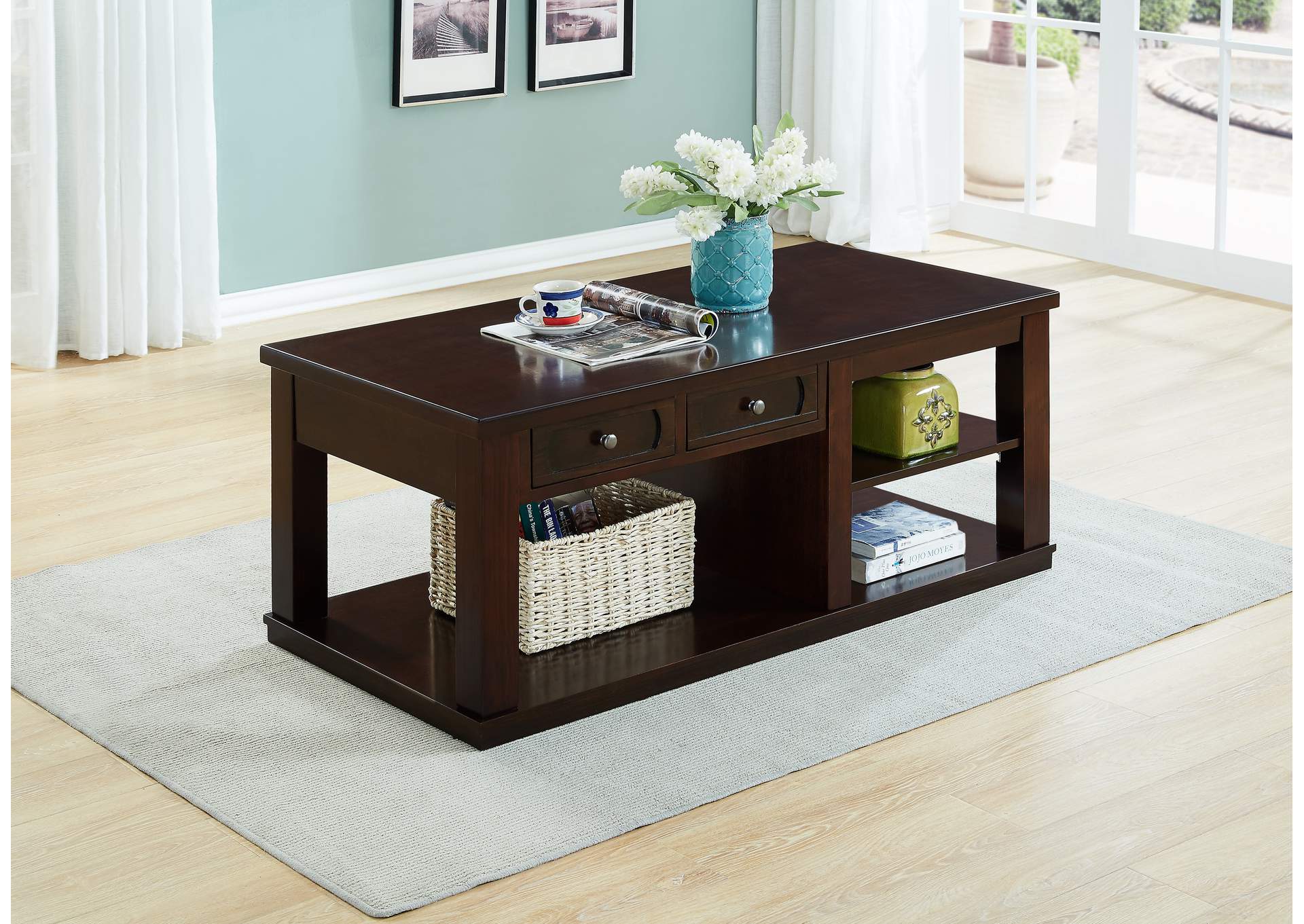 3348 3 Piece Coffee Table Set,Global Trading