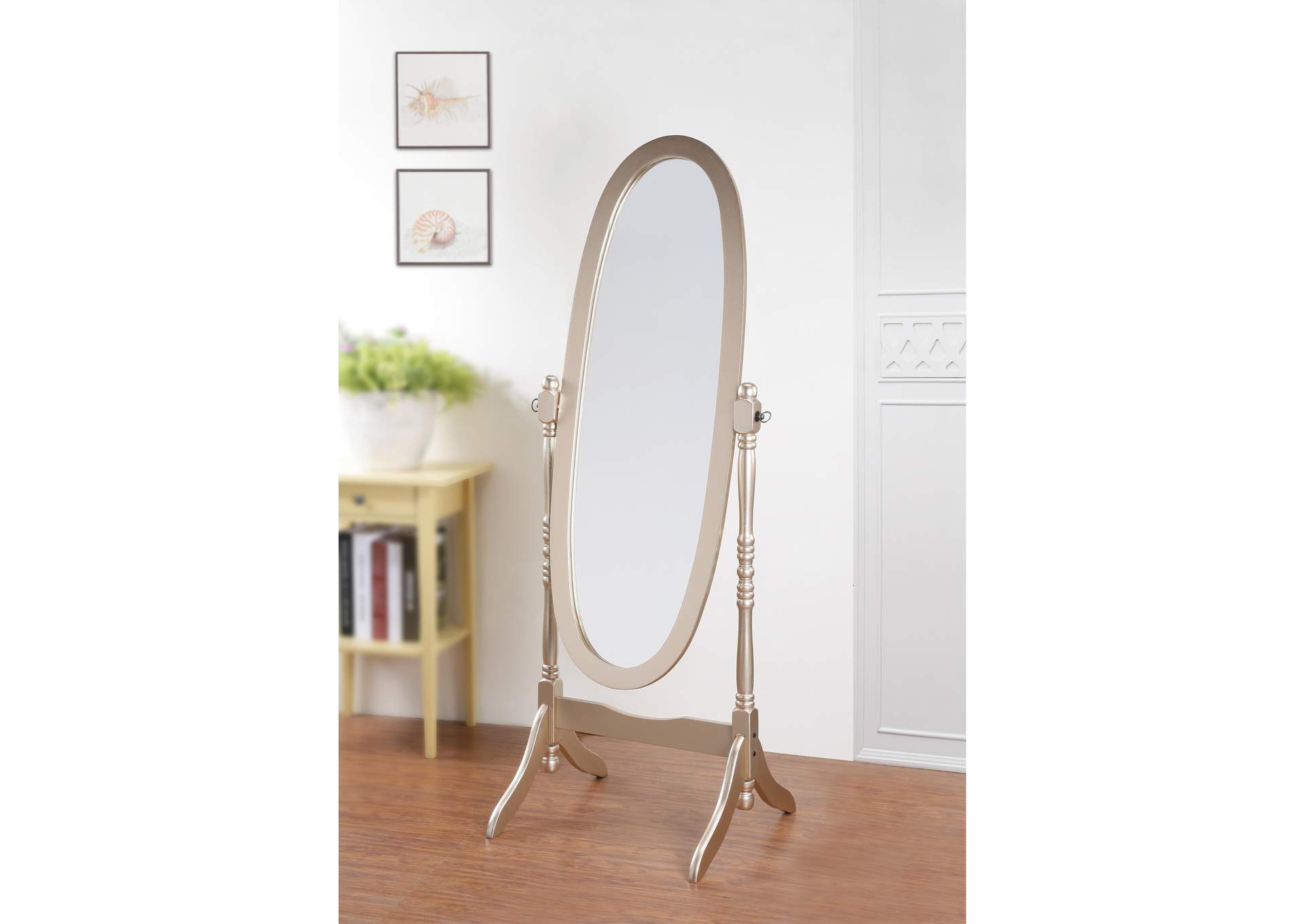 Gold Cheval Mirror,Global Trading
