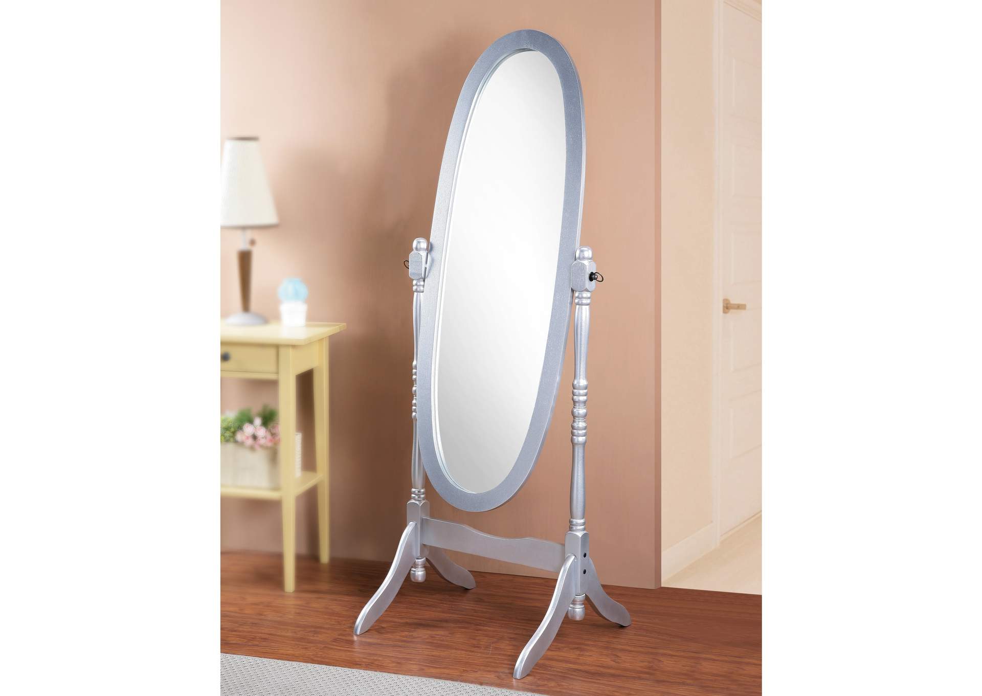 Silver Cheval Mirror,Global Trading