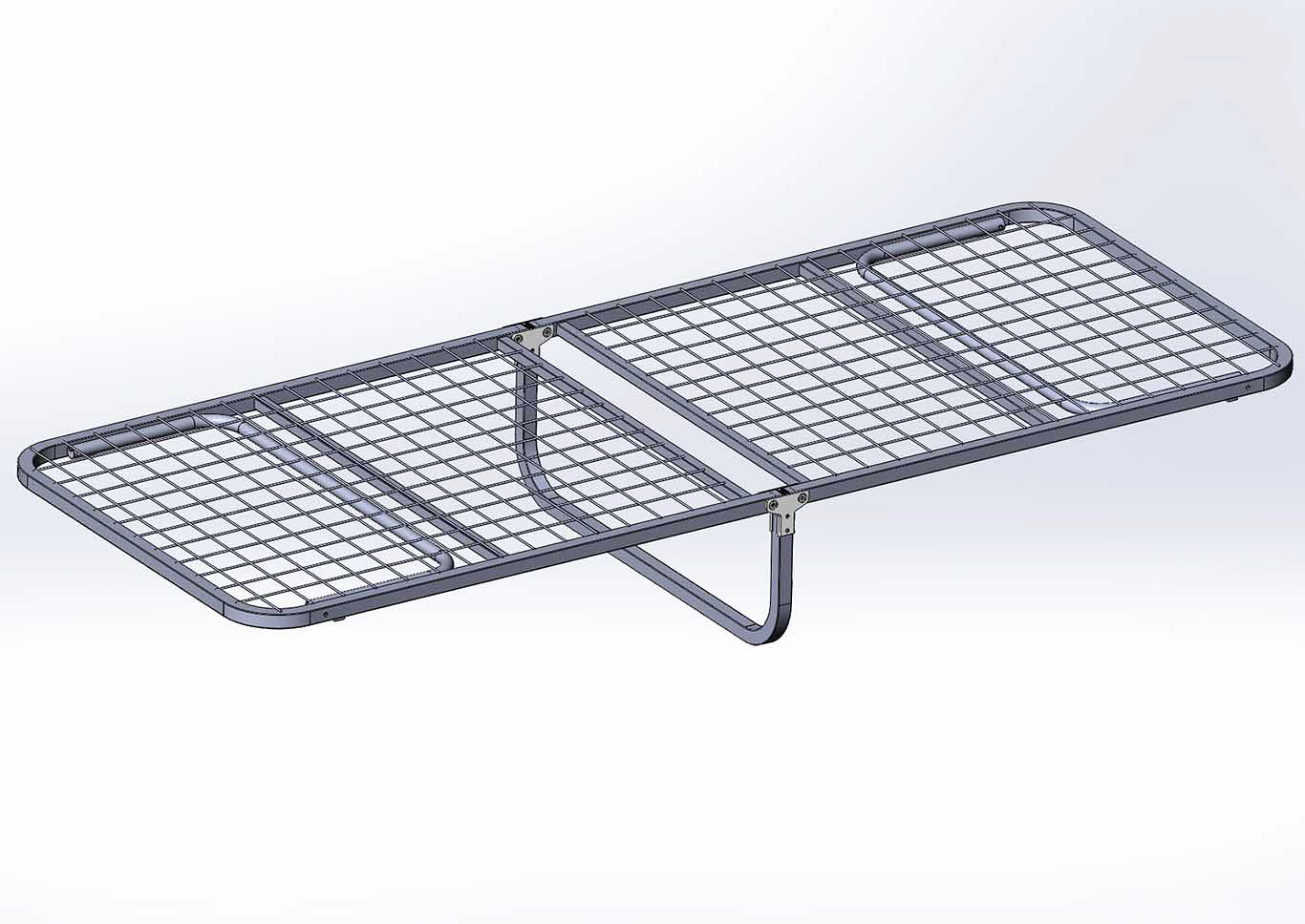Grey Portable Folding Bed,Global Trading