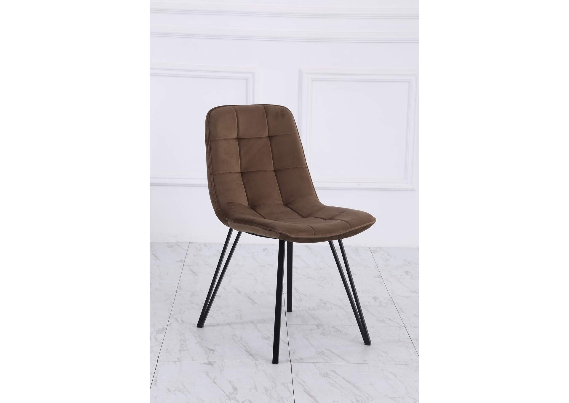 C006D Brown Dining Chair 2-In-1Box,Global Trading