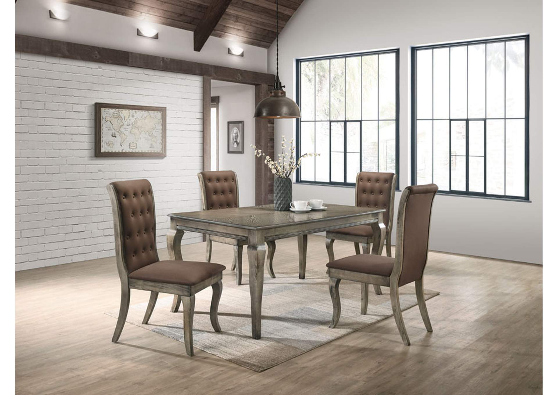 D8181 5 Piece Dining Set,Global Trading