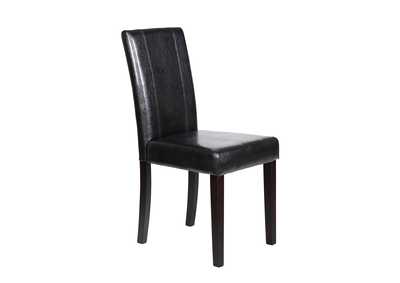 Image for 3210 Black Parson Chair 2 In 1 Box