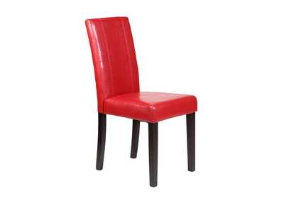 3210 Red Parson Chair 2 In 1 Box