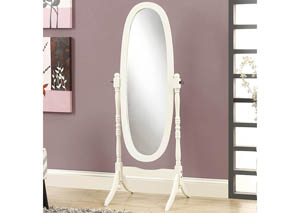 Image for White Cheval Mirror