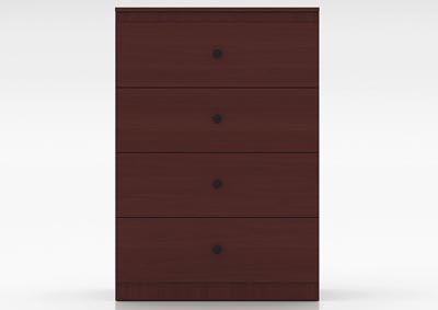 Image for Mahogany 4 Drawer Chest