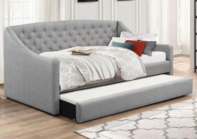 Grey Daybed W/ Trundle