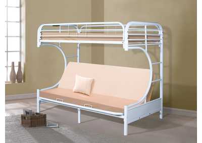 Image for 4480W C Shape Twin - Futon B - Bed White